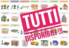 IL VILLAGGIO DI TOPOLINO DISNEY ESSELUNGA  - MINIATURE MANCANTI A SCELTA - 2022