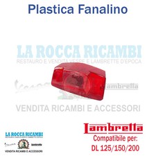 Plastica Gemma Fanalino Posteriore Lambretta DL 125/150/200