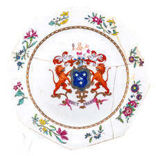 Piatto stile armoriale