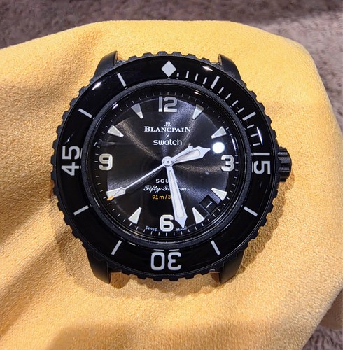 Blancpain swatch fifty - blancpain,