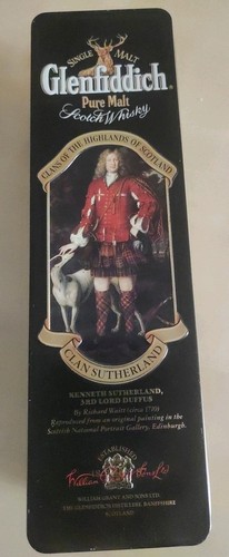 Whisky glenfiddich tin - ,