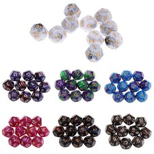 10 Dadi 12 Dadi Poliedrici D12 Dadi per  Da