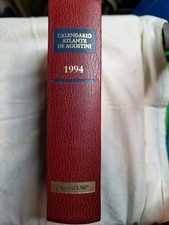 Vendo Calendario Atlante De Agostini Anno 1994