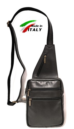 Borsa monospalla pelle - in,