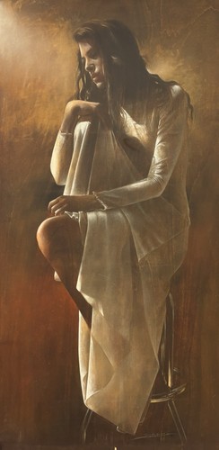 Dipinto olio tavola - dipinto, su