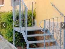 scala in ferro zincato lunga