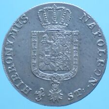 GERMANIA WESTFALIA 24 MARIENGROSCHEN 1810 ARGENTO SILVER COIN qSPL CURRENCY