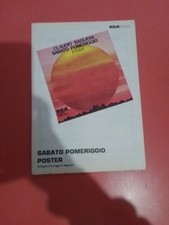 Claudio Baglioni Sabato Pomeriggio Poster Spartito Sheet Music