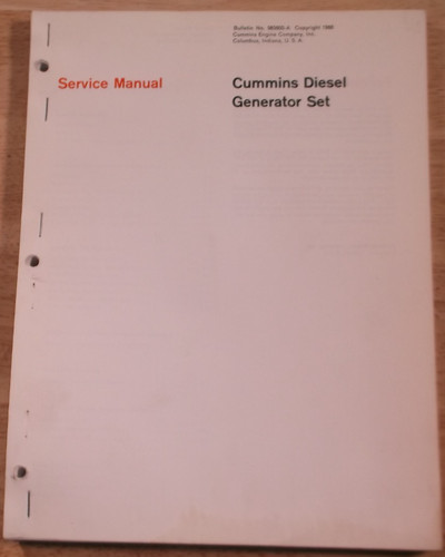 Cummins diesel generatore - cummins,