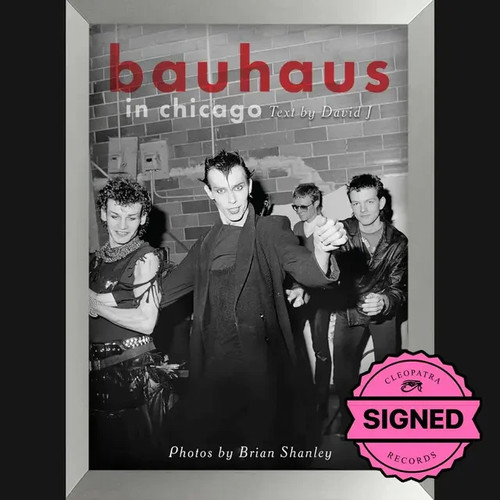 Bauhaus live chicago signed - live,