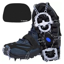 Ramponcini per scarpe scarponi da neve ghiaccio montagna trekking trail  Ramponi