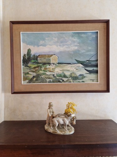 Olio tela marina - olio, su