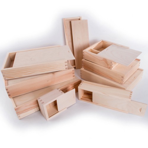 Scatole portaoggetti legno - portaoggetti, in