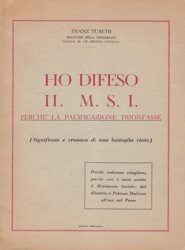 Franz turchi difeso il - difeso,