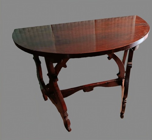 Console mezzaluna fratinata - console, a