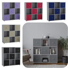 Libreria 9 cubi ripiano ampio