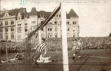 Cartolina calcio calciatore