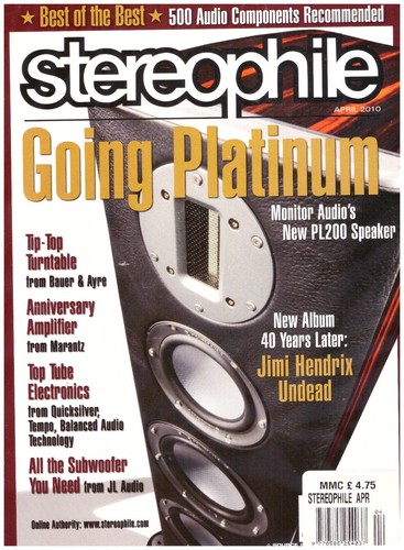 Stereophile vol april - stereophile, vol.33