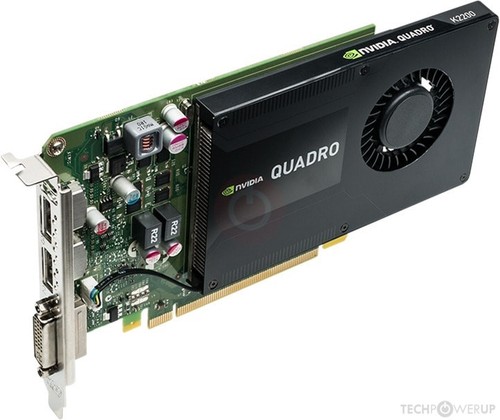 Nvidia quadro k2200 4gb gddr5 - nvidia,