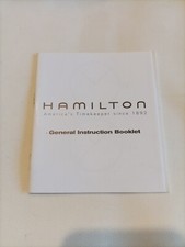 HAMILTON Libretto istruzioni