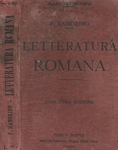 Letteratura romana felice - letteratura,
