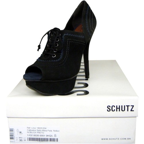Schutz scarpe camoscio nero - in,