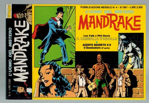 Mandrake comic art 1991 - 4,