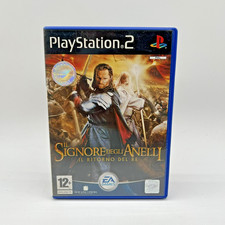 Il Signore degli Anelli Ritorno del Re PS2 Sony Playstation 2 PAL ITA gioco