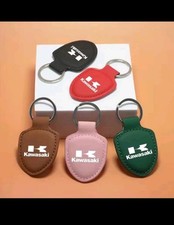 🔥portachiavi In Pelle Per Moto Kawasaki Vari Colori