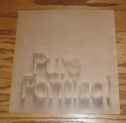 Brochure vendita originale