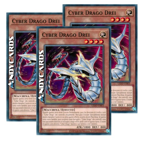 Cyber drago drei - 3x, •