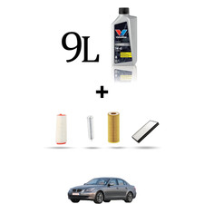 HOFFCAR Kit tagliando 4 FILTRI