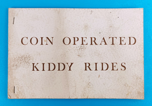 Coin operated kiddy riders - operated,