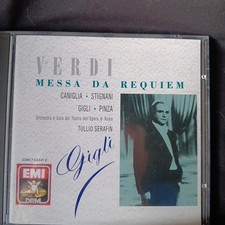VERDI MESSA DA REQUIEM -GIGLI