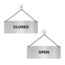 Open Closed - Cartello sospeso