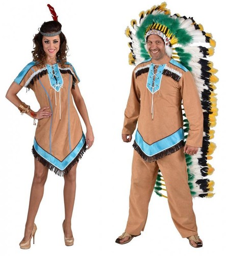 Abito indiano costume apache - abito,