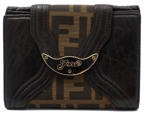 Fendi zucca wallet portafoglio - fendi,