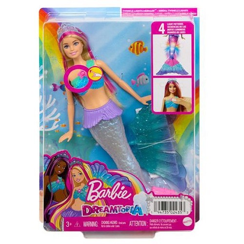 Mattel hdj36 barbie - hdj36, sirena