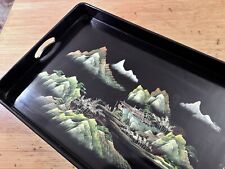 Vassoio Laccato Cinese In