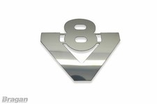 Distintivo Cromo 'V8' per