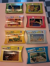 Lot de 8 mini puzzles heye illustrations de mordillo vintage 80's neufs