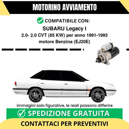Motorino avviamento subaru - motorino,