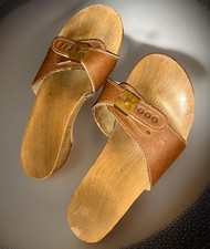 Zoccolo sandalo vintage anni