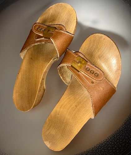 Zoccolo sandalo vintage anni