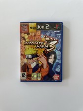NARUTO ULTIMATE NINJA 3 SONY PLAYSTATION 2 PS2 DBZ BUDOKAI TENKAICHI 3
