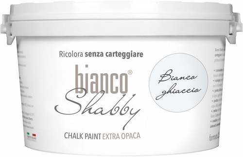 Chalk paint bianco ghiaccio - bianco,