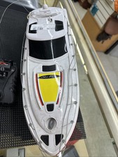 Nuovo Bright Sea Ray SUNDANCER R/C Speed Boat lungo 18” con telecomando per ricambi