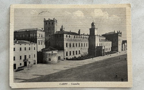 Cartolina carpi castello fg - cartolina,