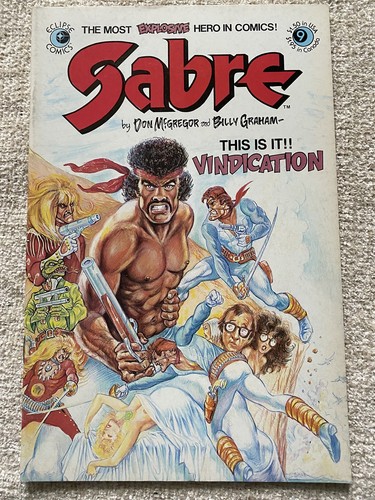 Sabre eclipse comics 1984 - sabre,