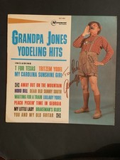 Grandpa Jones signed album